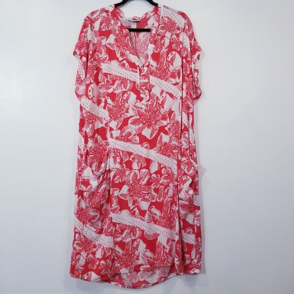 ESTELLE Floral Shift Dress with Pockets - Picture 2 of 13
